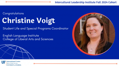 Christine Voigt Completes the Intercultural Leadership Institute